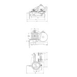 Αλλαντομηχανή Χειροκίνητη Λεπίδα 350mm ANNIVERSARIO LX 350 SRM-ANNIVERSARIO LX 350